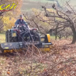 Mulčovač sekačka drtič sad větve