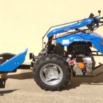 Jednoosý žací dvoukolový malotraktor